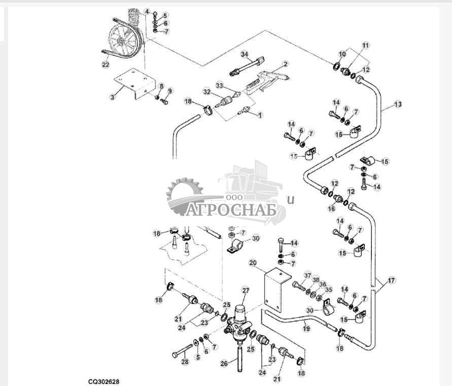 AIR COMPRESSOR AND HOSES 